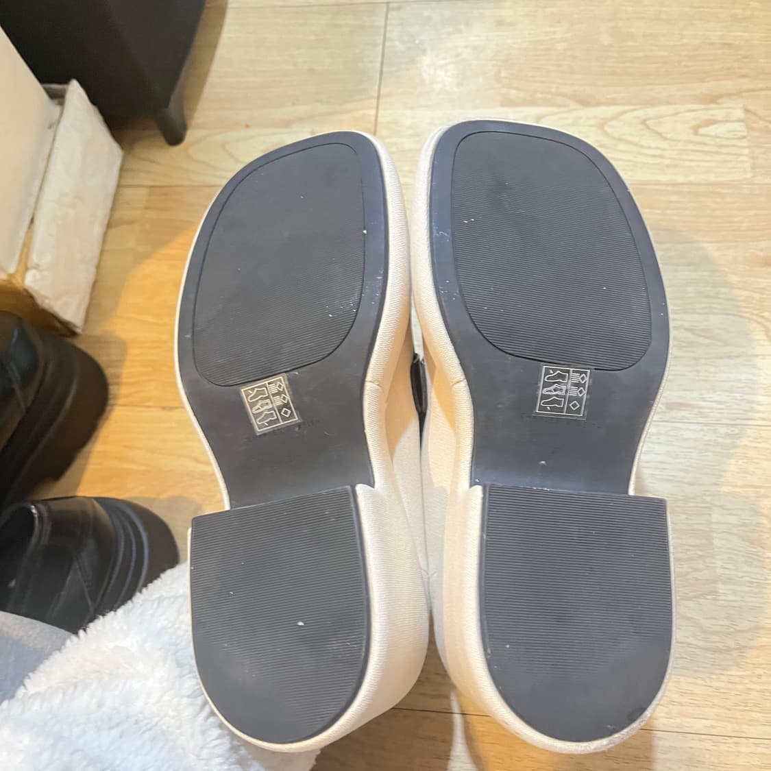 (240mm) 찰스앤키스 레니 캔버스 플랫폼 로퍼 상품이미지2