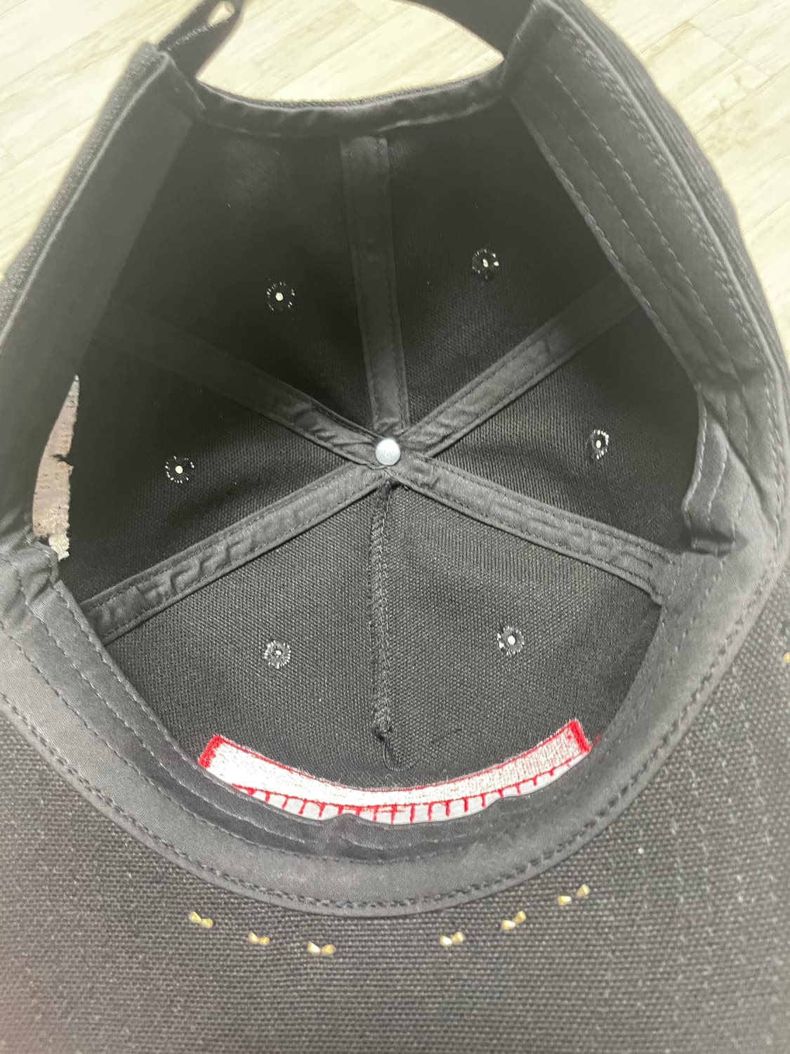 하드코어러버 H.C STUD. BLACK. CAP. 상품이미지5