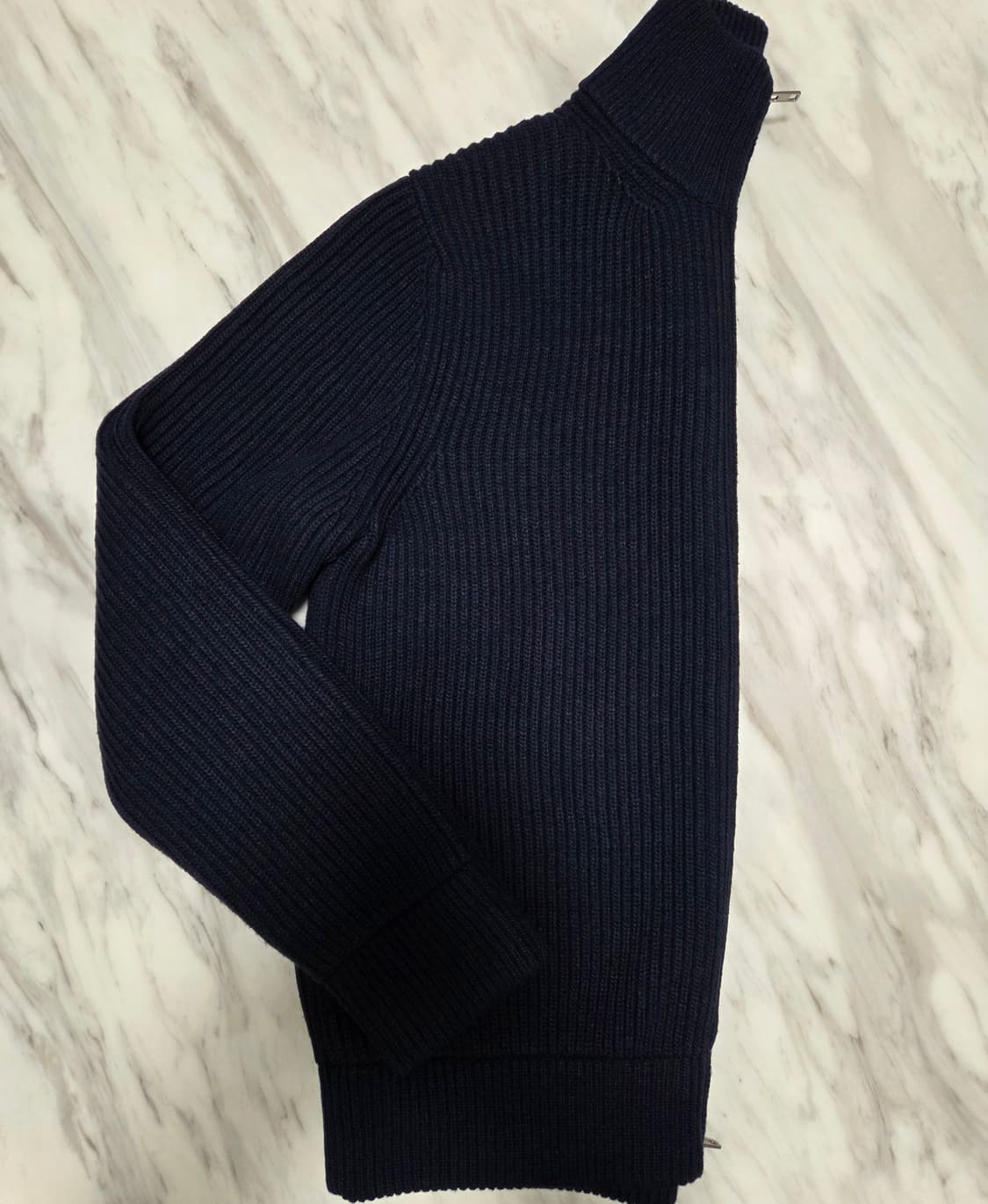 메종마르지엘라 네이비 니트 집업 상품이미지10