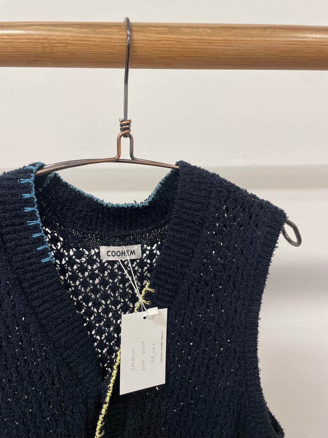 COOHEM KNIT VEST 상품이미지2