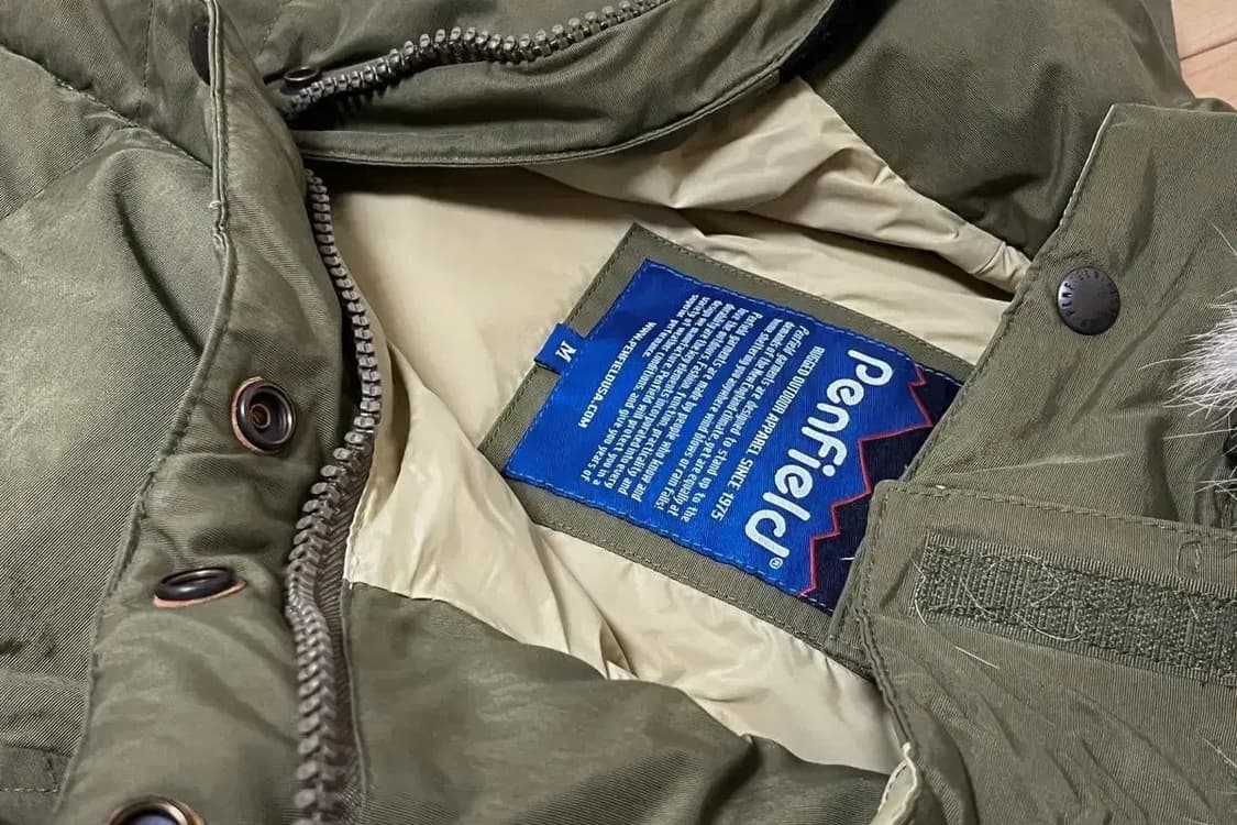 펜필드 다운 패딩 올리브 M 사이즈 상품이미지2