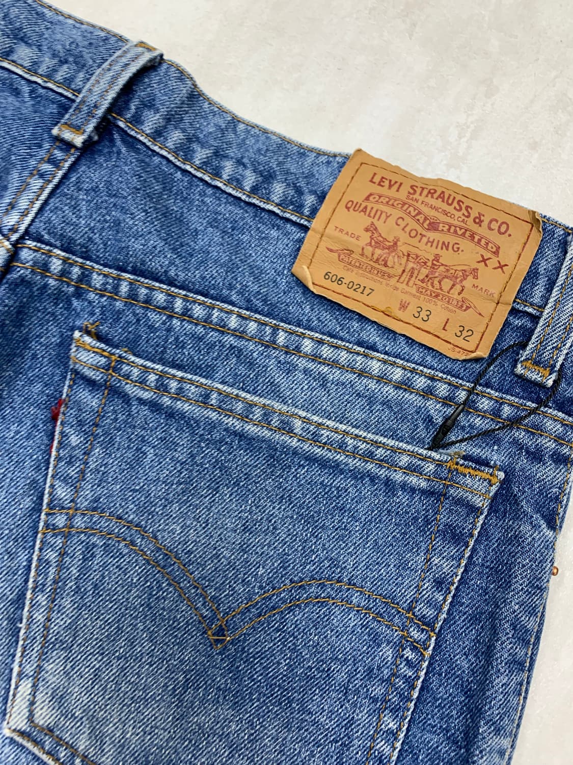 리바이스 606 데님 팬츠 #497 상품이미지7