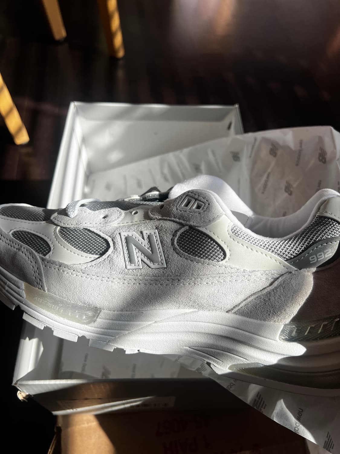 뉴발란스 992nc 255 화이트 상품이미지3