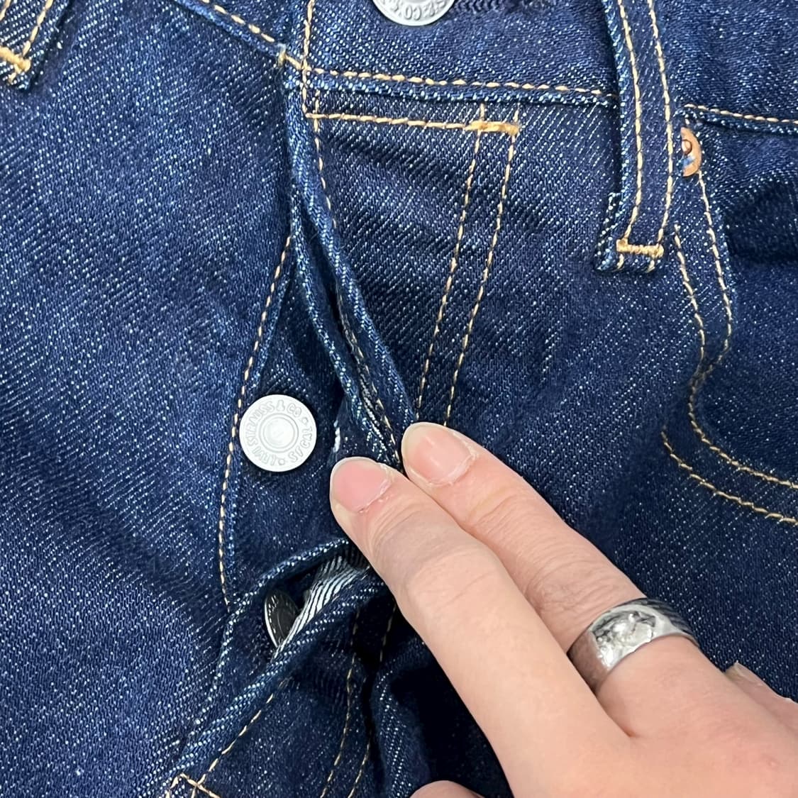 리바이스 501 생지 데님팬츠 s08581 상품이미지6