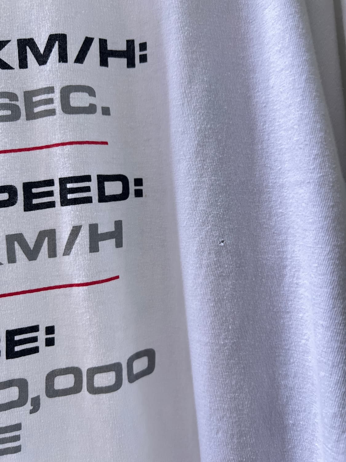 [L]80's Ferrari 페라리 F-40 프린팅 싱글스티치 티셔츠 상품이미지5