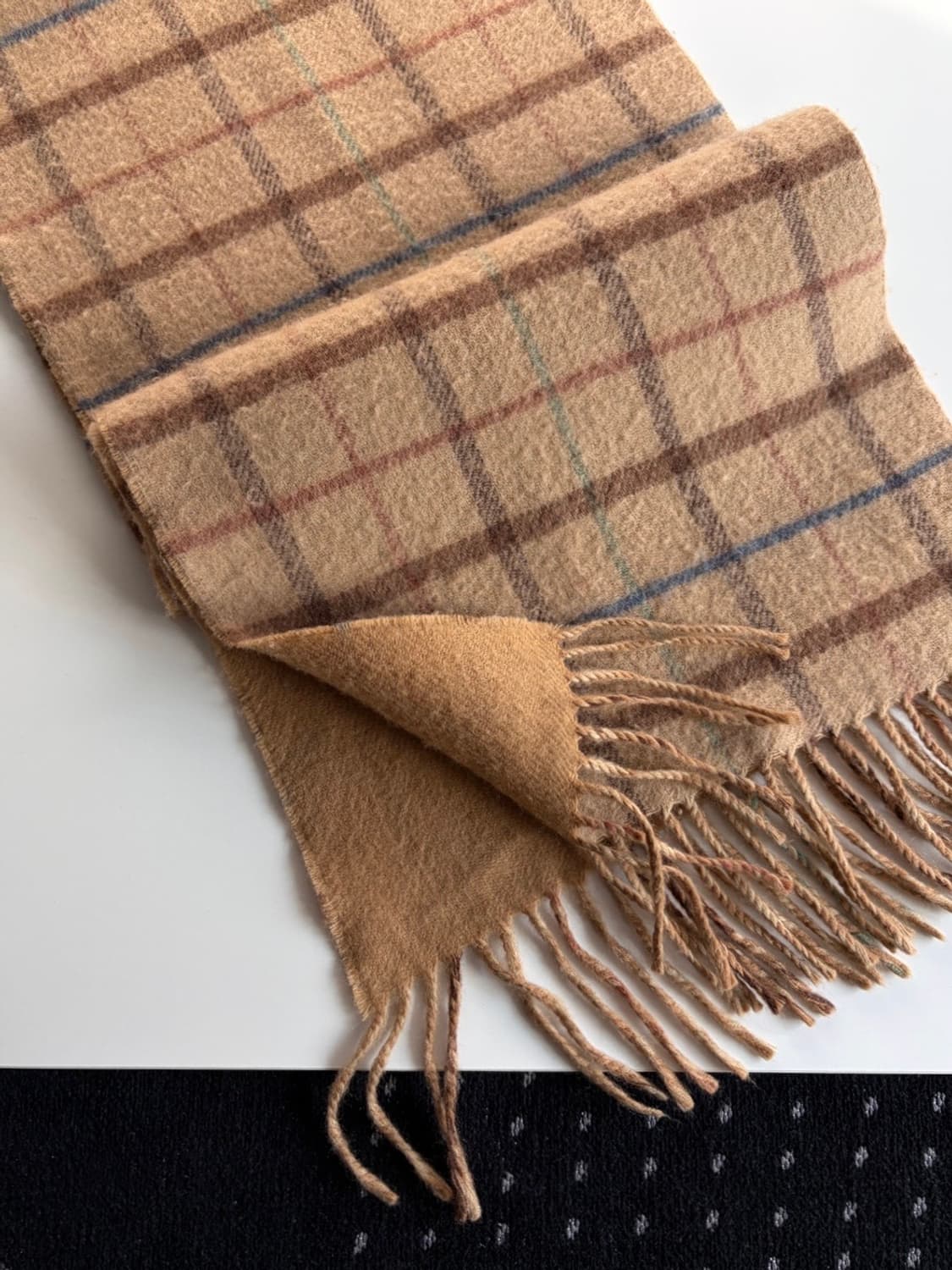 check patterned muffler 상품이미지6