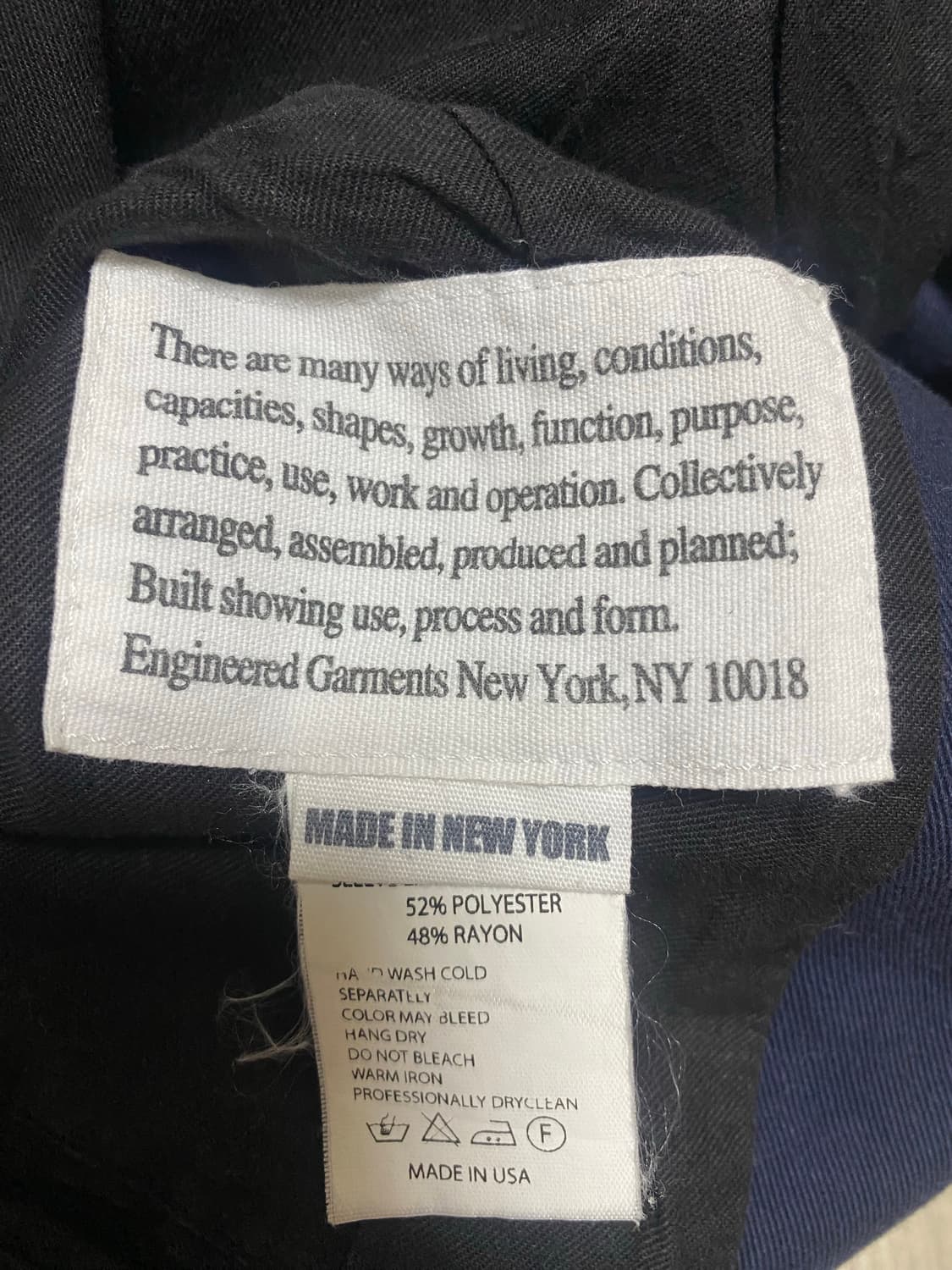 [xl] 엔지니어드가먼츠 자켓 상품이미지4