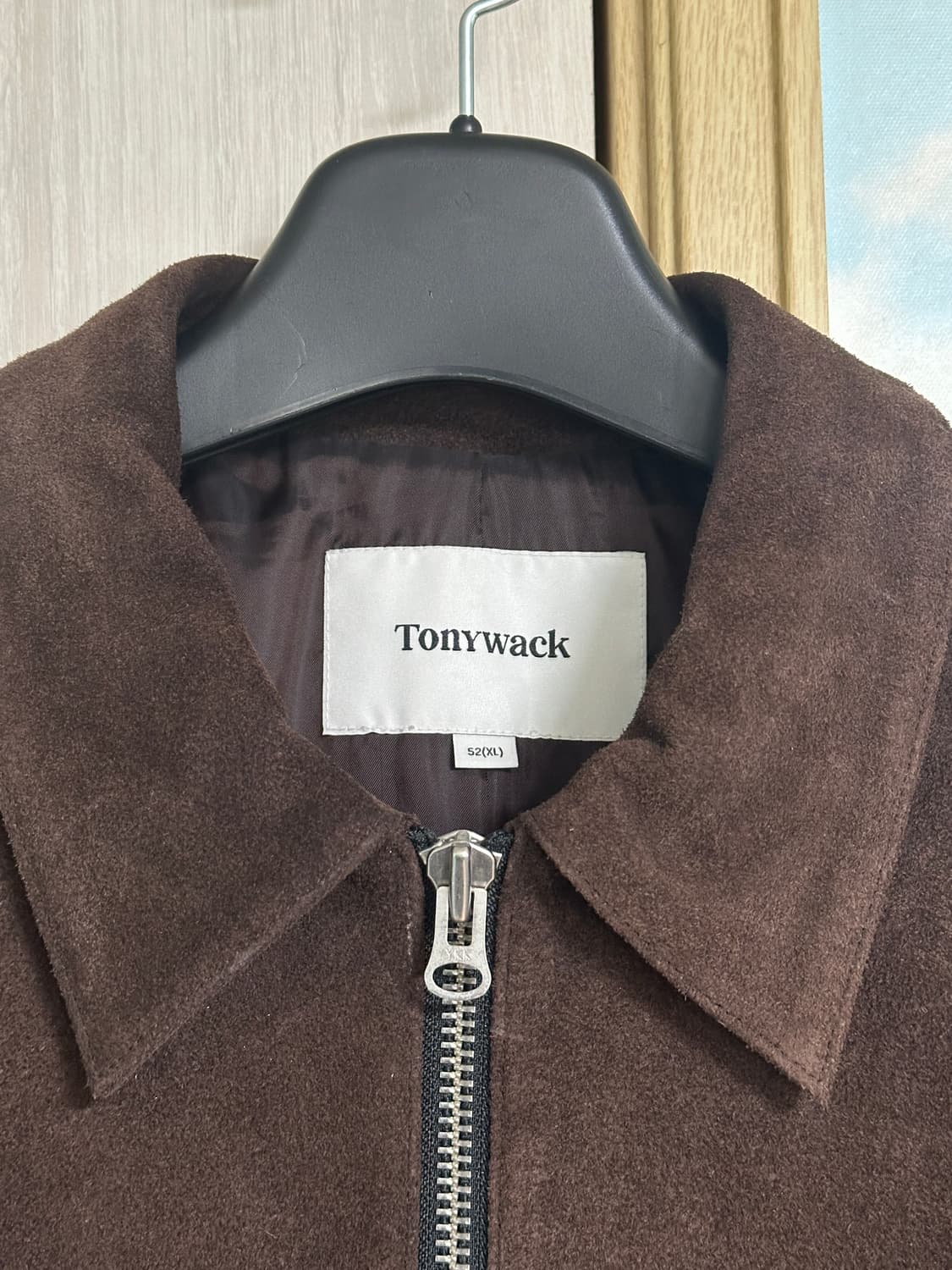 (XL) 토니웩 스웨이드 자켓 딥브라운 상품이미지3