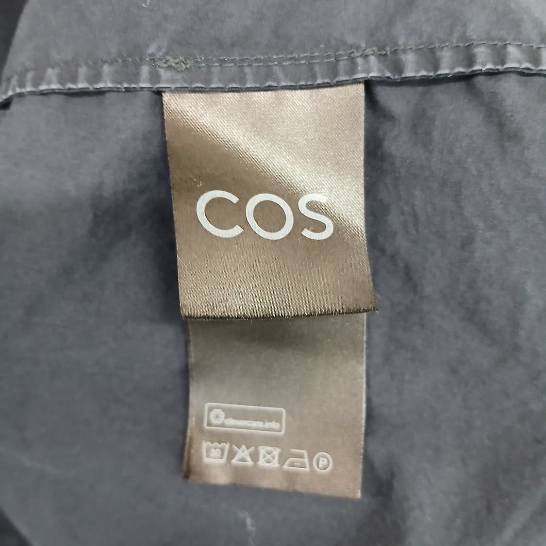 COS 코스 네이비 플레어 반팔 원피스 상품이미지8