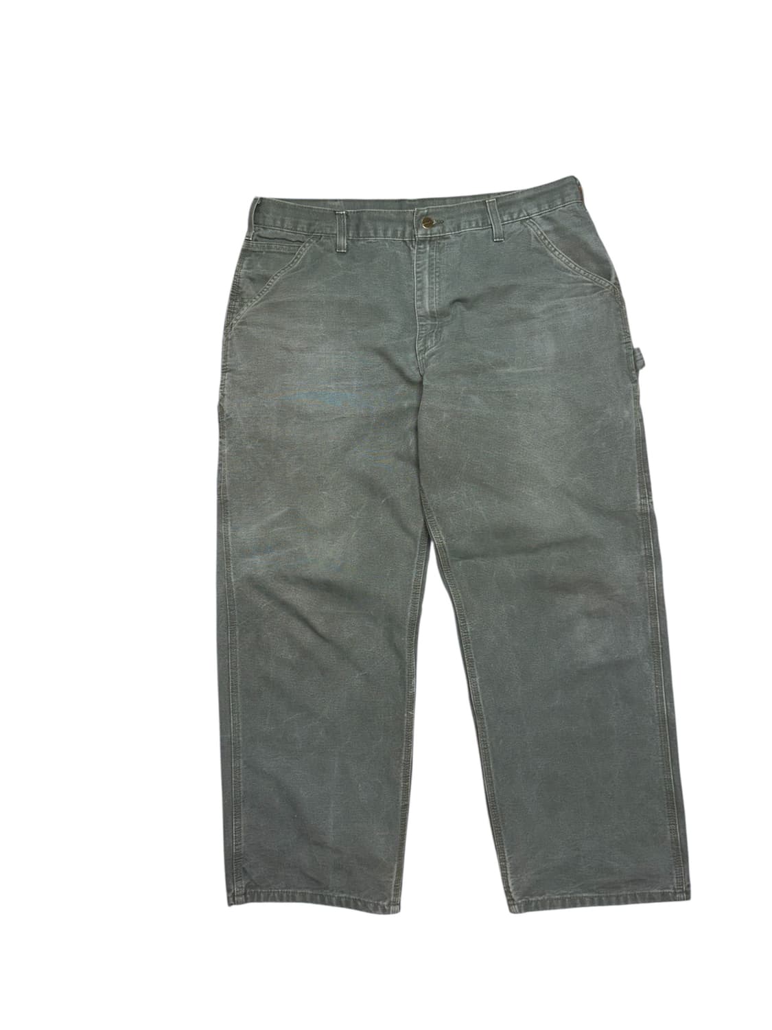 칼하트 b11 모스그린 카펜터 싱글니 usa  상품이미지6