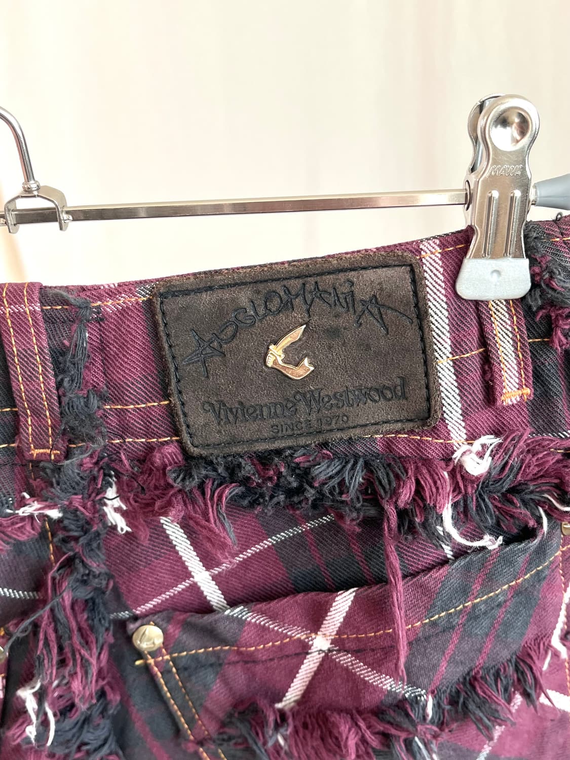 Vivienne Westwood Anglomania Check Skirt 상품이미지6