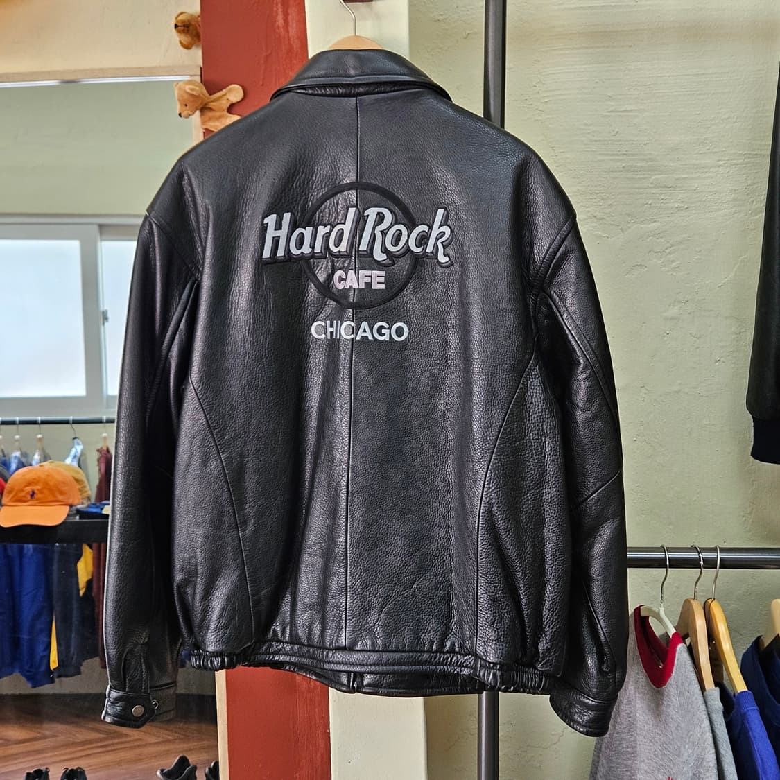 하드락카페 시카고 레더자켓 상품이미지5
