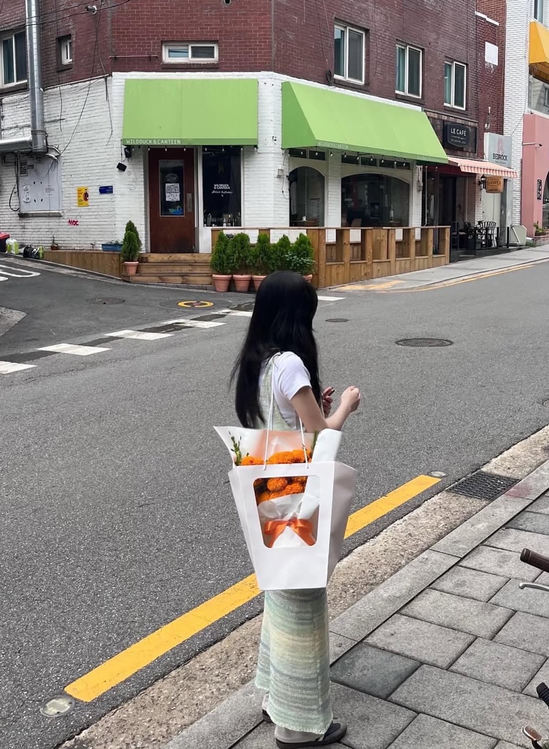 아옵트 AOPT 레이어드 니트 원피스 상품이미지4