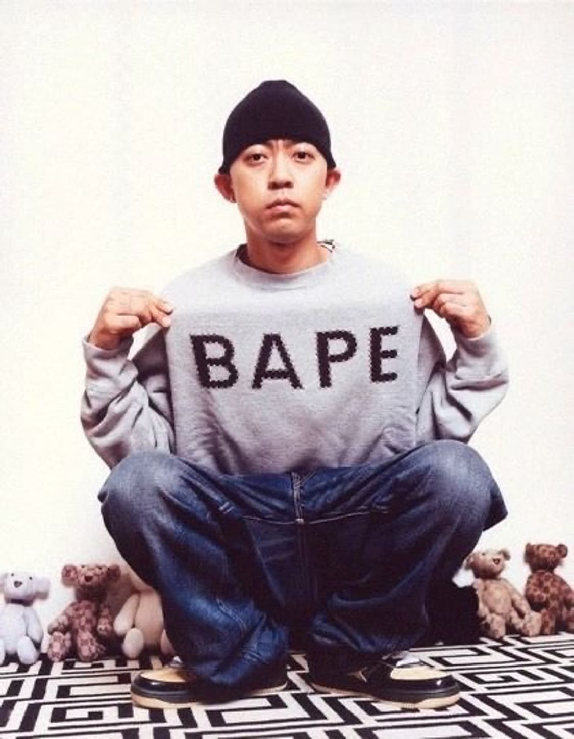  BAPE 베이프 에이프 헤드 코인 케이스 브라운  상품이미지10