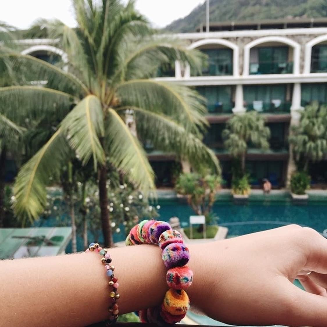 레인보우 마운틴 젬스톤 팔찌(무한 연결 스타일링) 상품이미지4