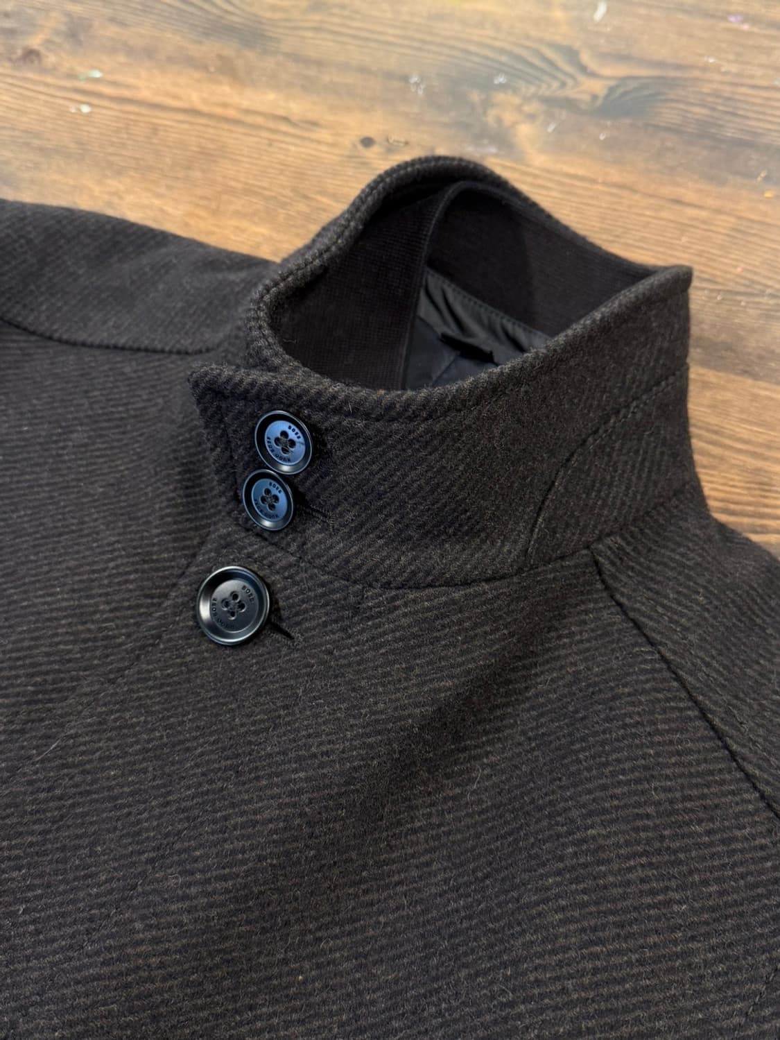 휴고보스 플란넬패브릭 유틸리티코트 105 상품이미지6