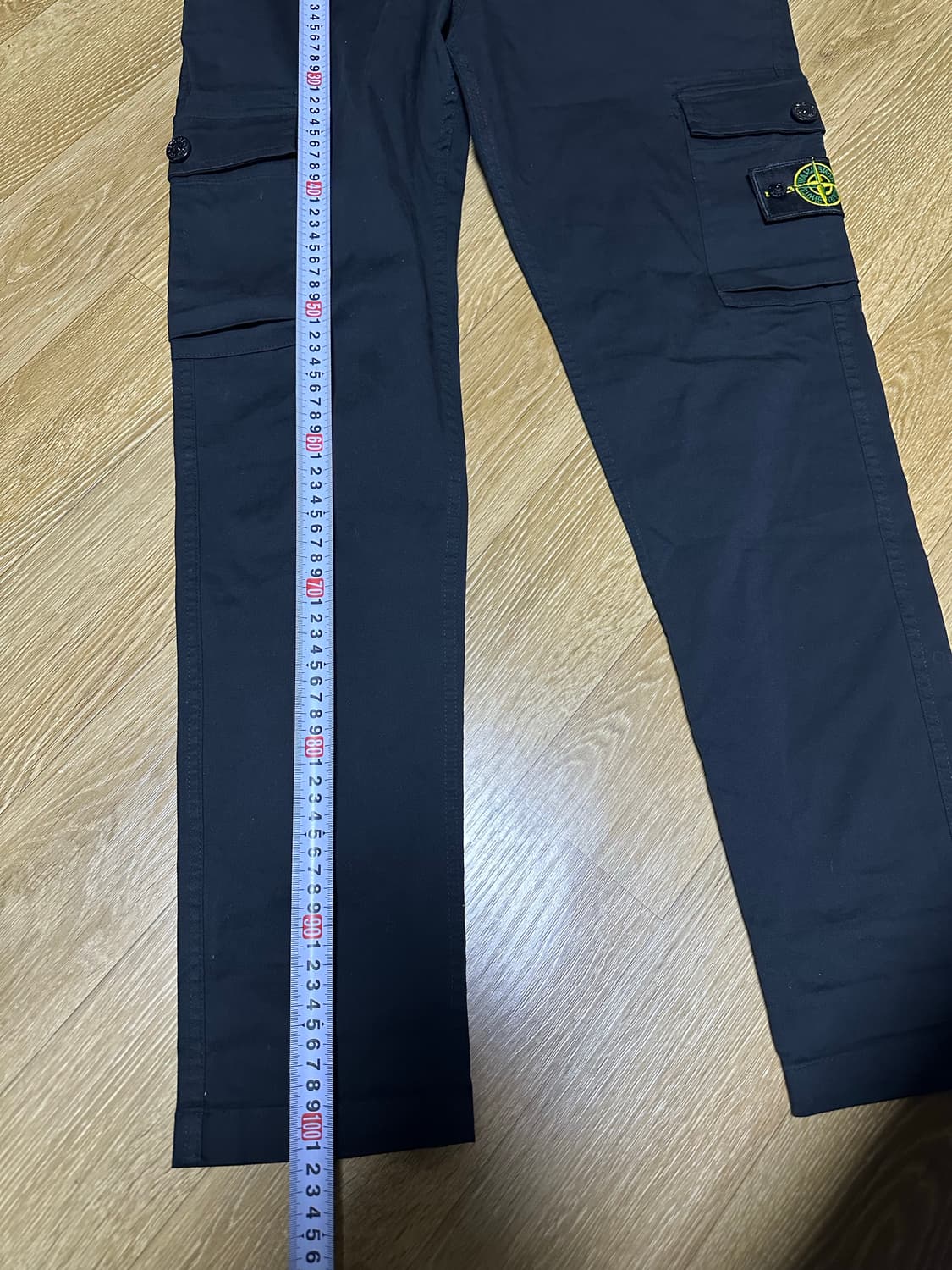 스톤아일랜드 블랙 카고 바지 새것 상품이미지10