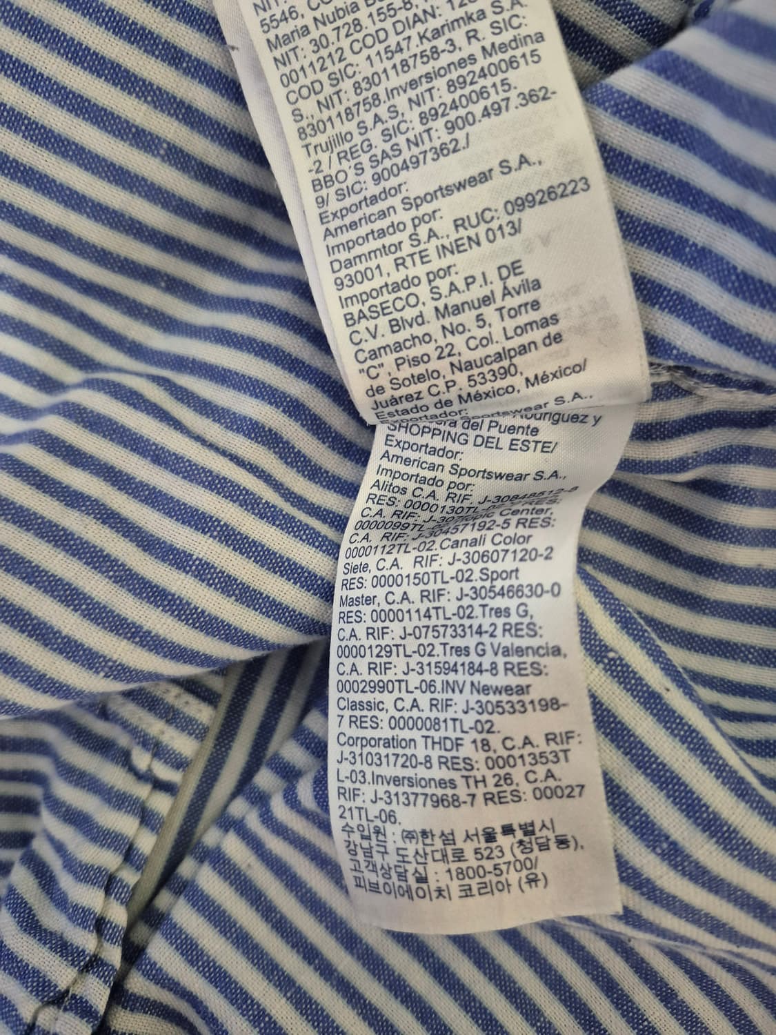 한섬 타미진스 클랙식핏 린넨셔츠 상품이미지7