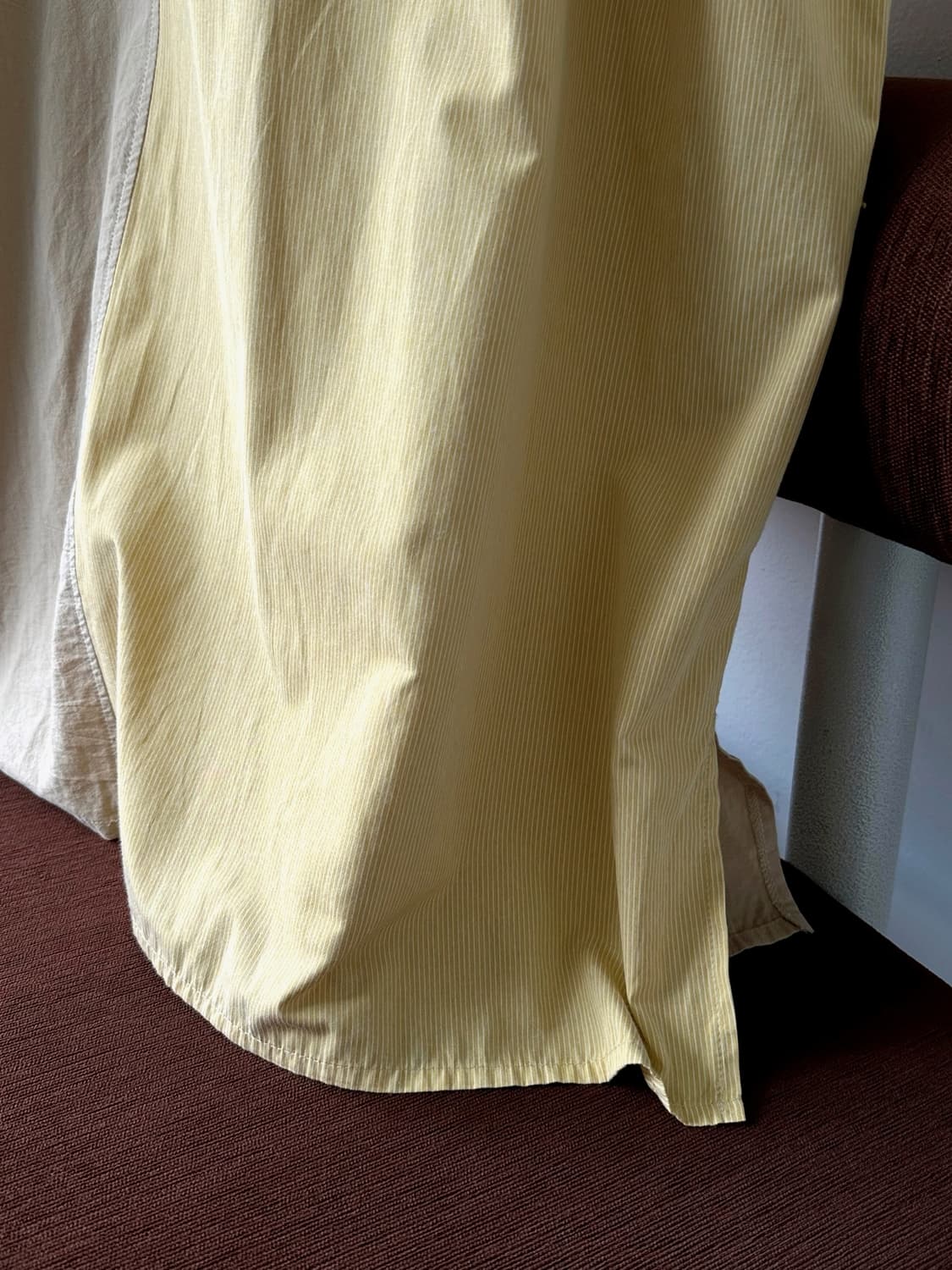 Cotton panel design wide onepiece 상품이미지4