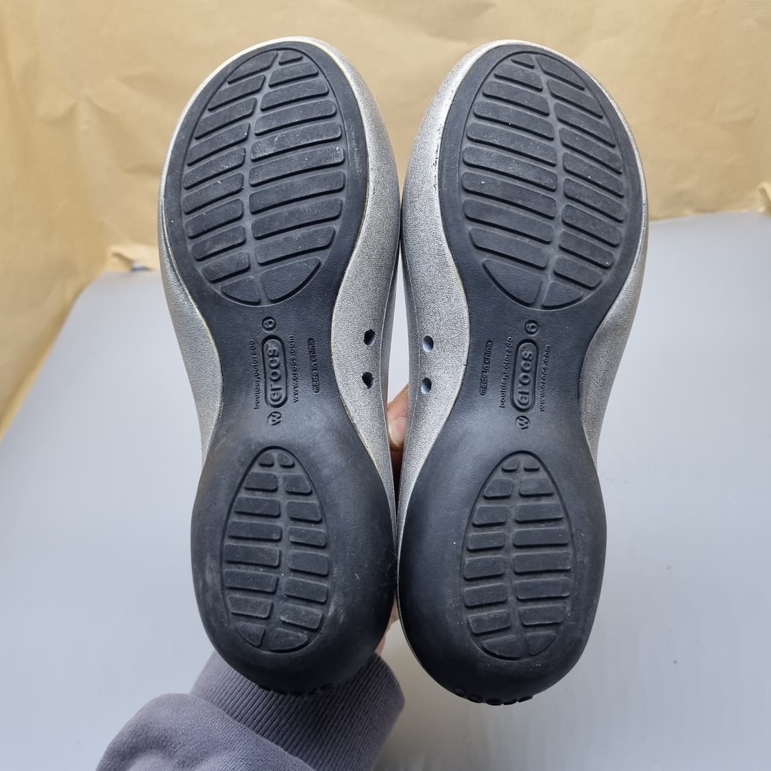 크록스 여성플랫슈즈w6 230  상품이미지3