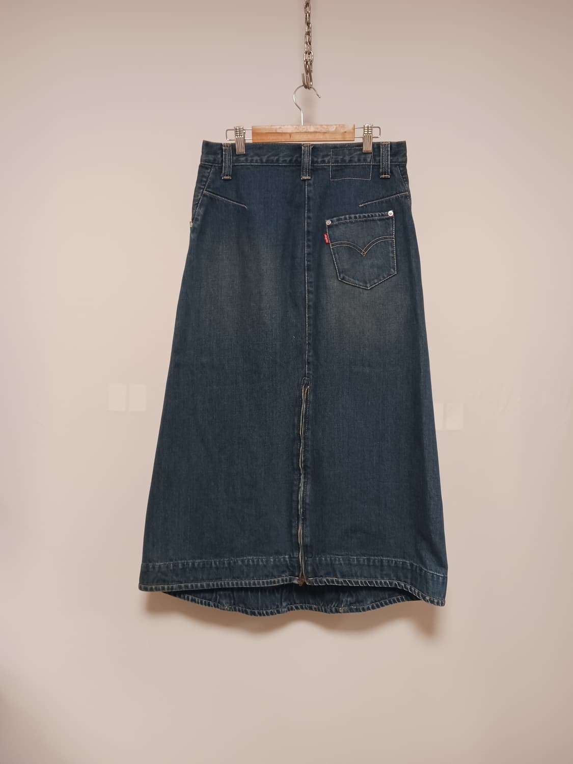 리바이스 엔지니어드 롱데님스커트 상품이미지5