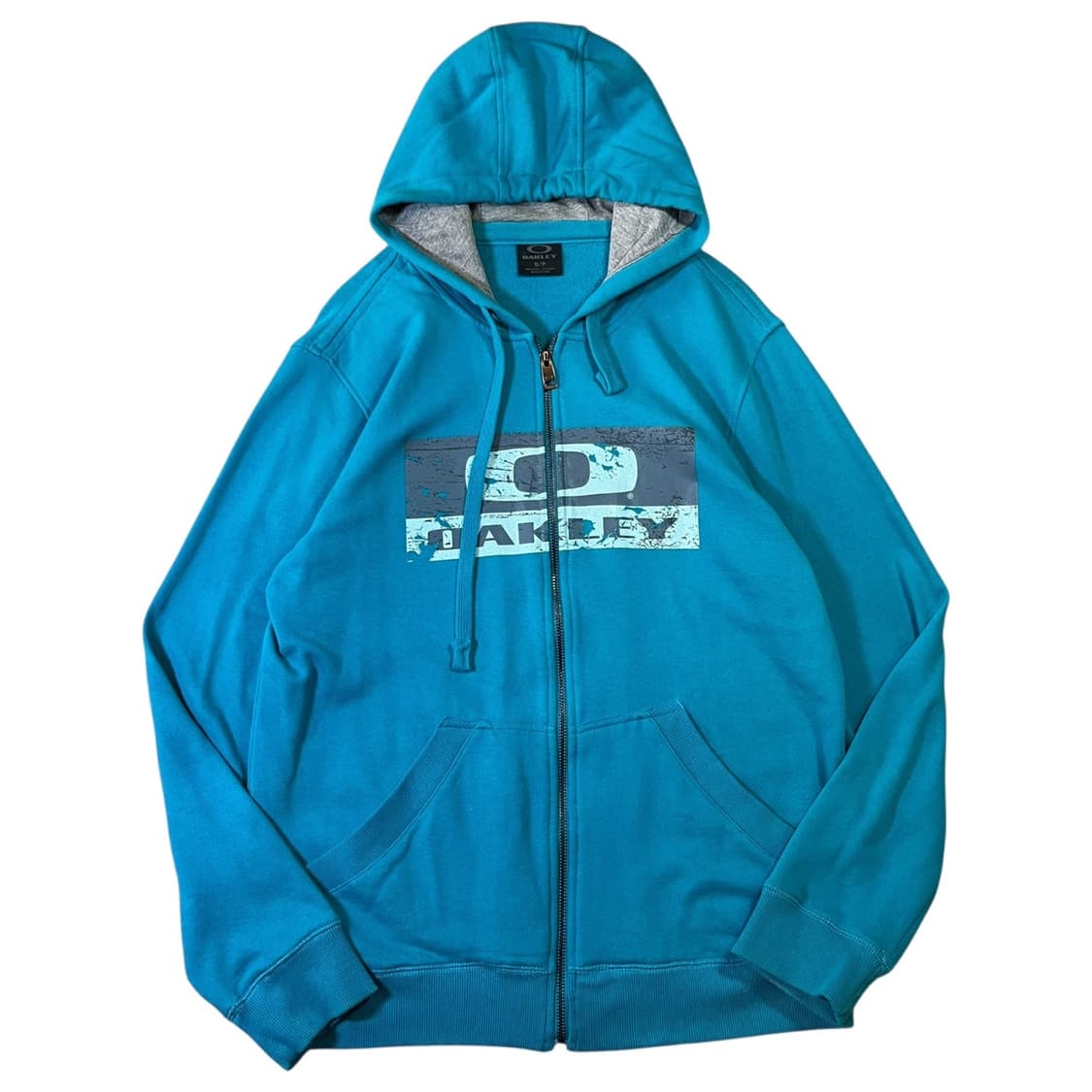 오클리 빅로고 후드집업 상품이미지1