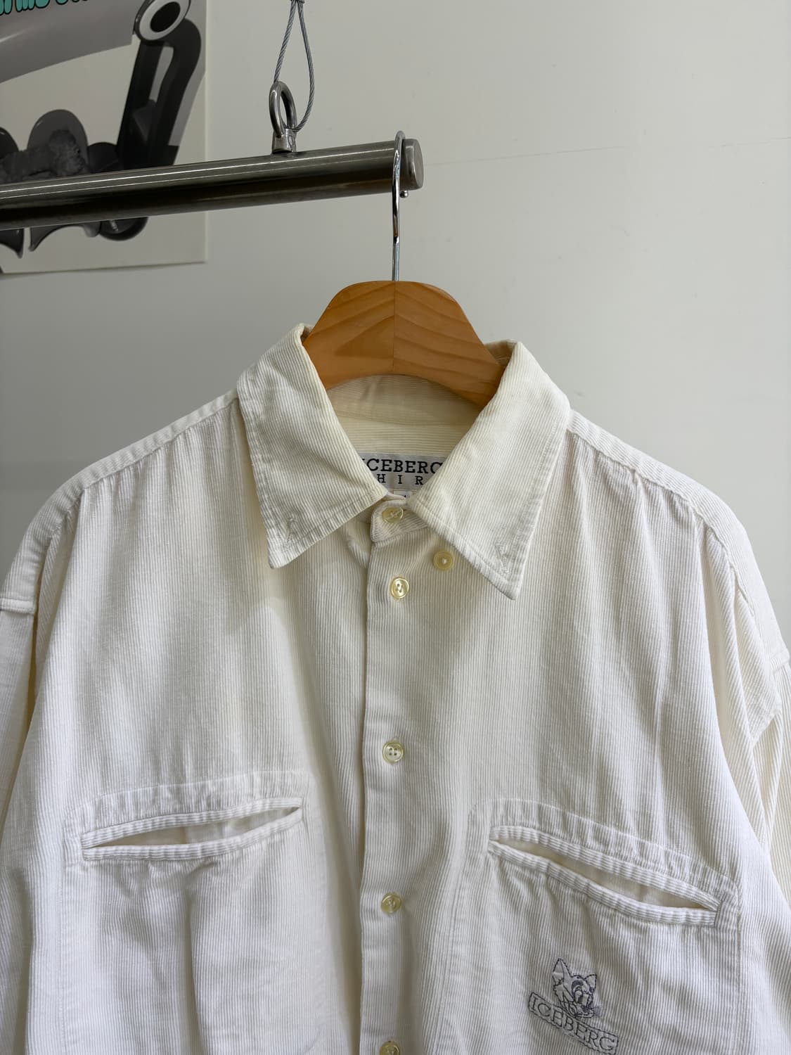 빈티지 ICEBERG (Made in Italy) 코듀로이셔츠 상품이미지2