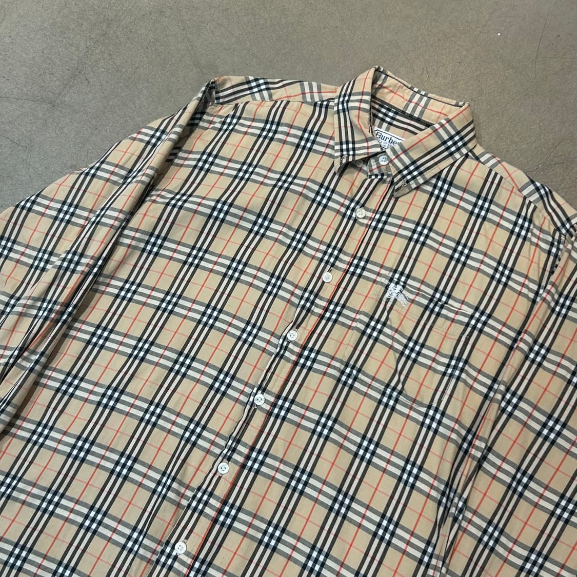 41(L) 버버리 노바체크 셔츠 상품이미지1