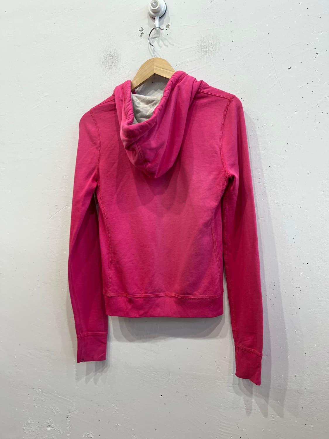 아베크롬비 아플리케 후드집업 핑크  상품이미지3