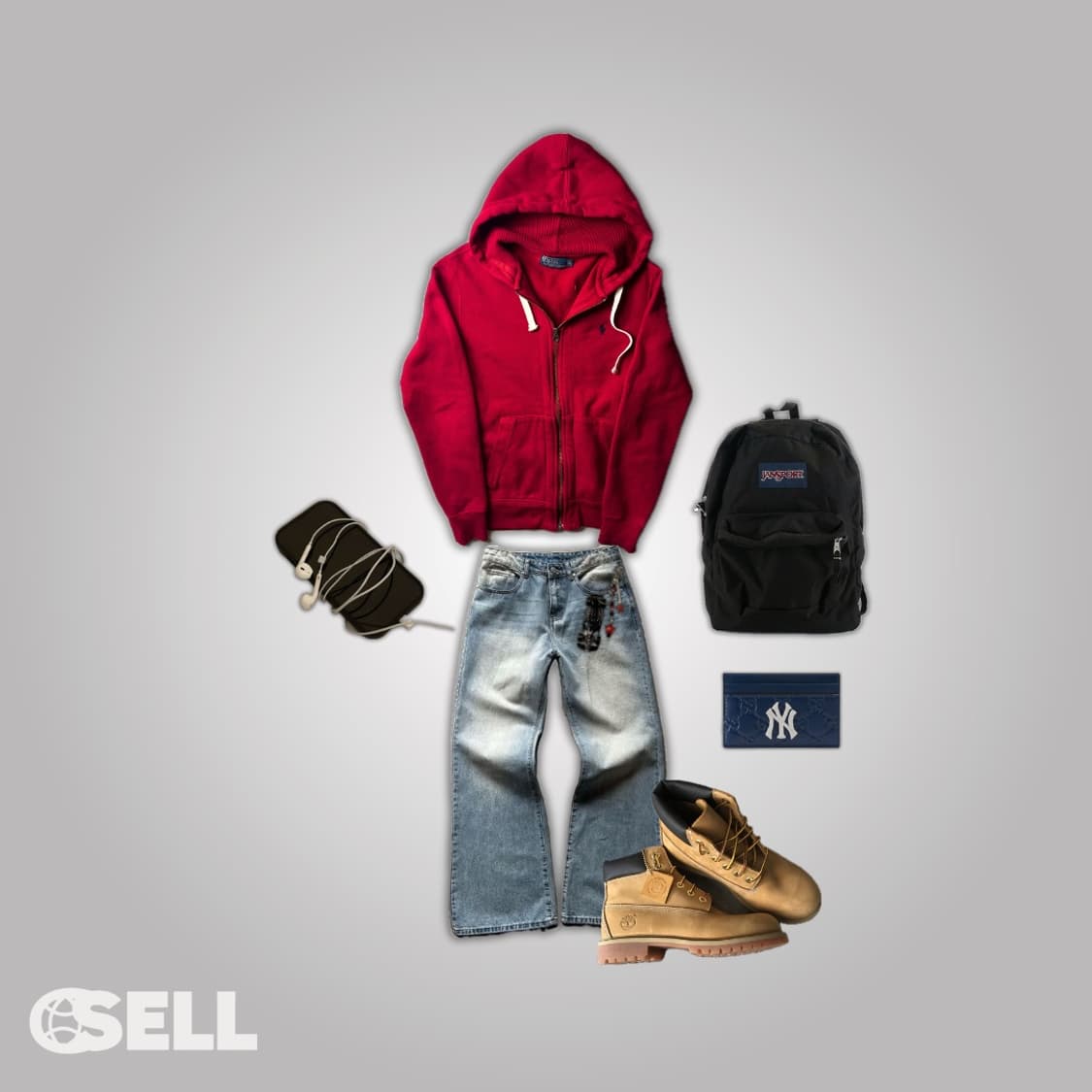 폴로 후드집업 상품이미지3