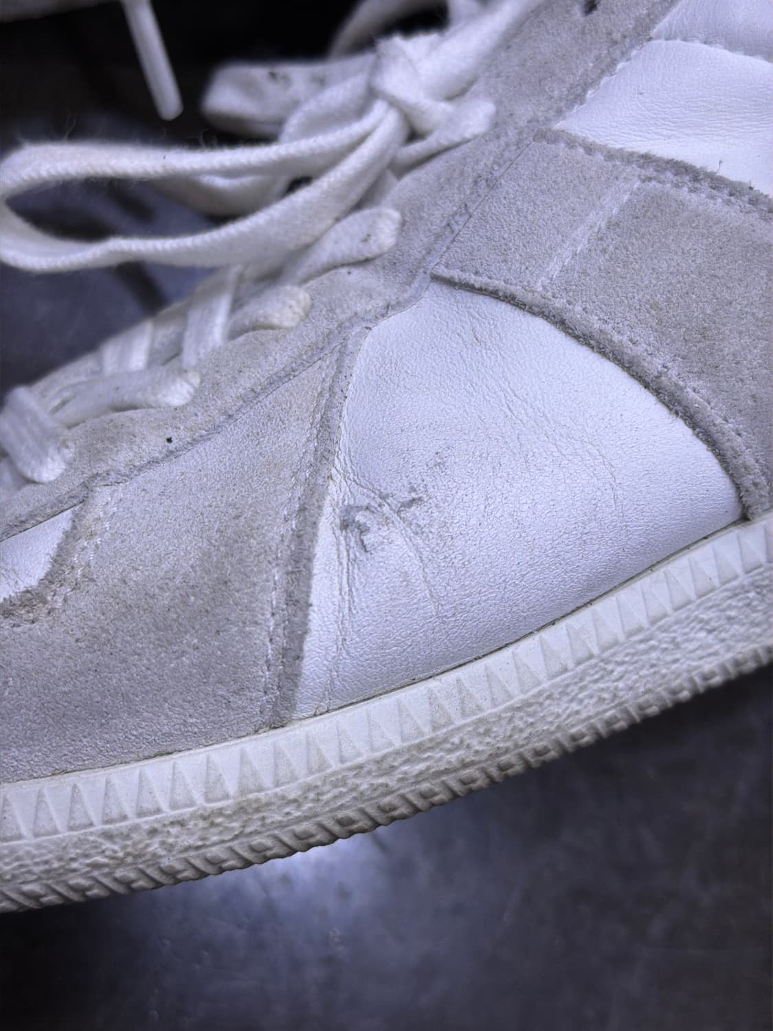 메종 마르지엘라 독일군 스니커즈 화이트 41.5 상품이미지6