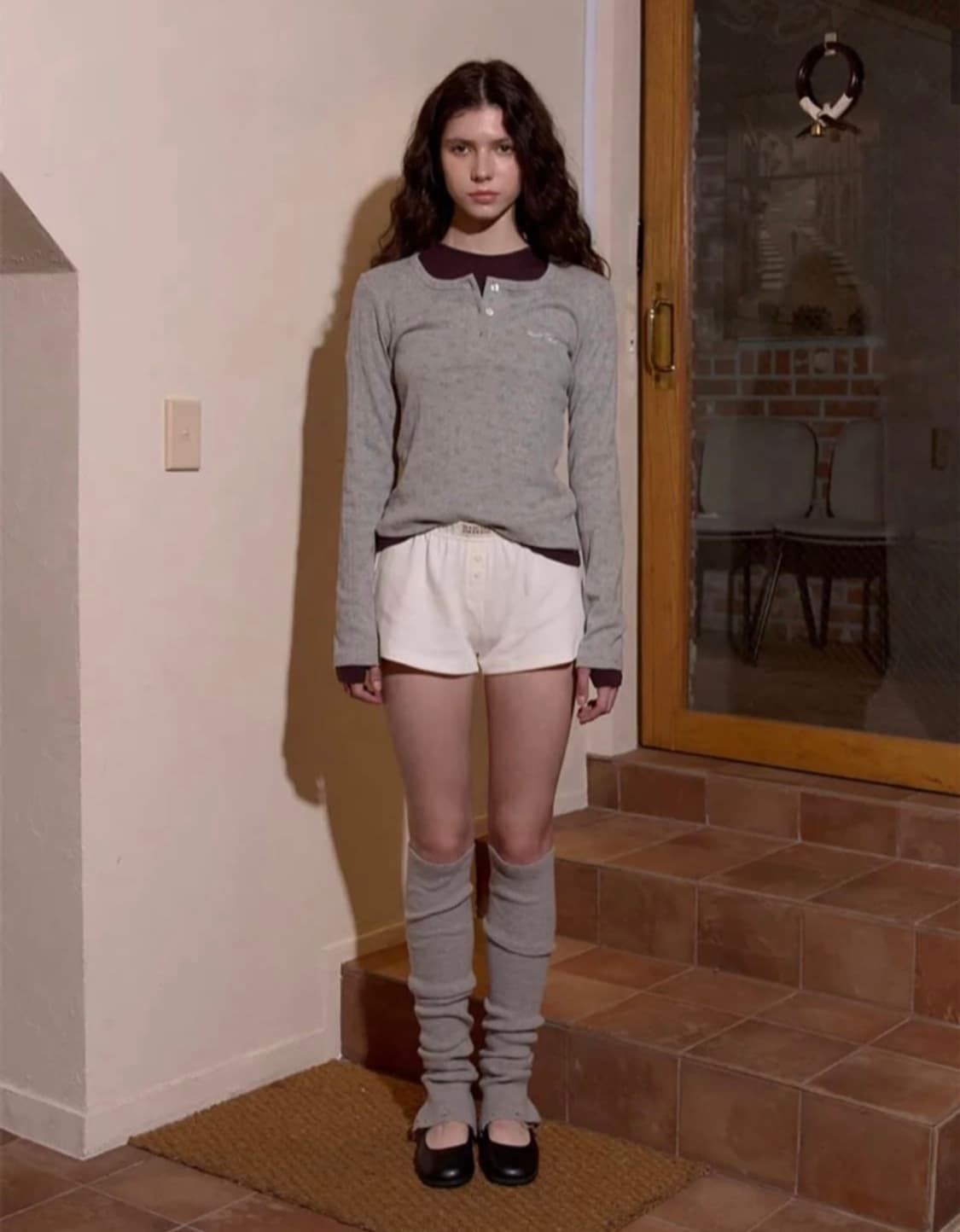 락케이크 플라워패턴 티셔츠 상품이미지2