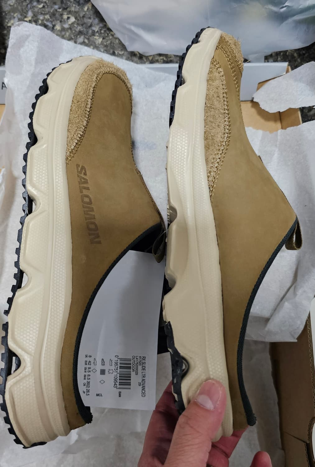 살로몬 RX 슬라이드 레더 adv 캥거루 사파리 265 상품이미지6