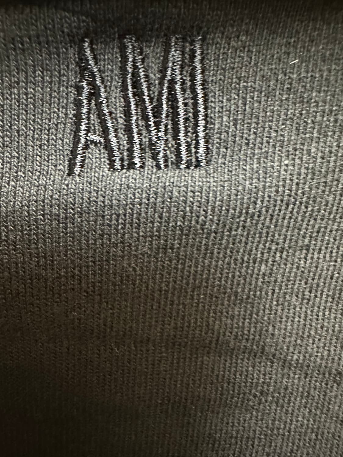 아미 파리스 블랙 후드티 상품이미지4