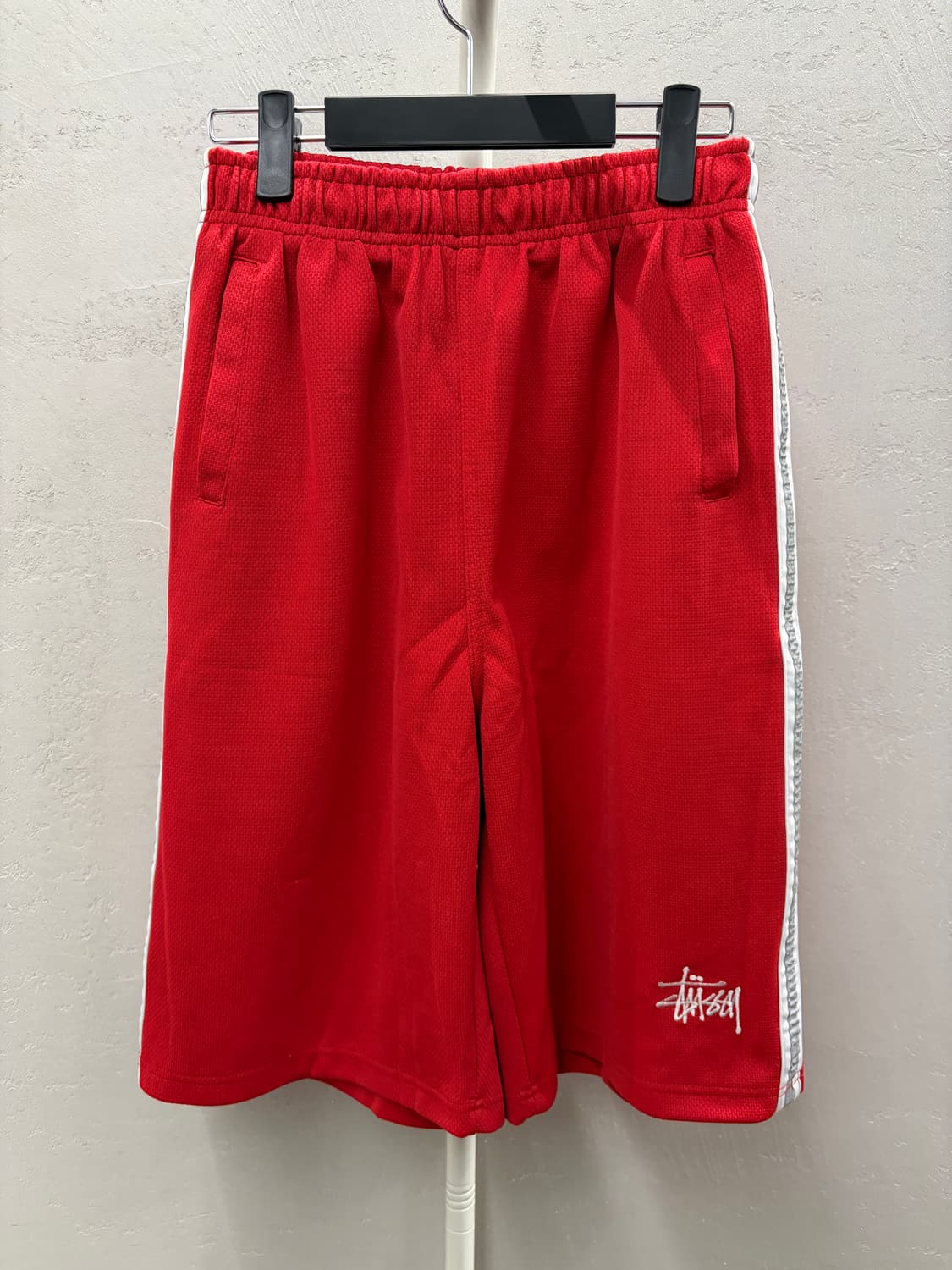 빈티지 스투시 더블 레이어 저지 쇼츠 L 상품이미지2