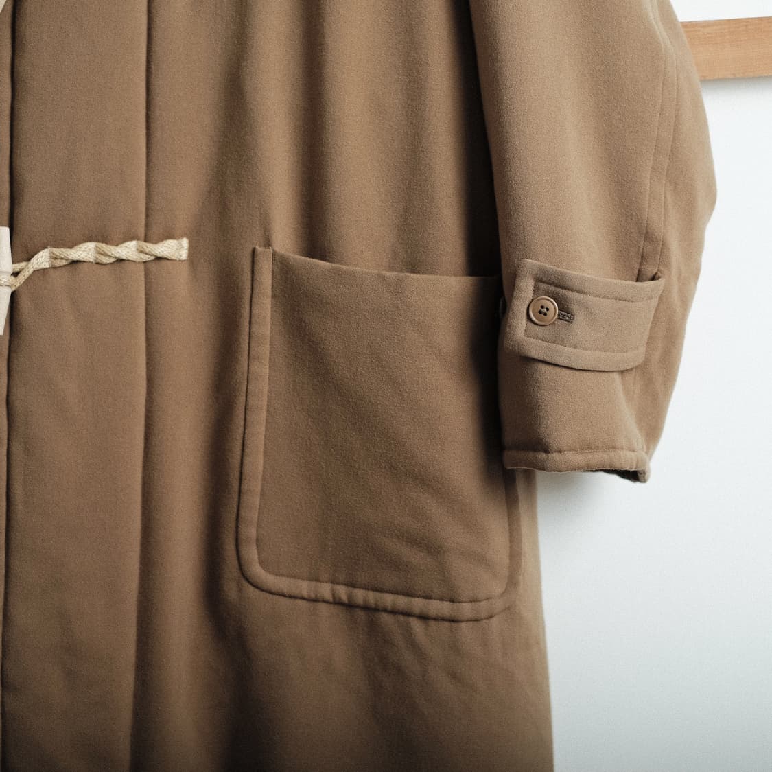 코모리 울 더플코트 베이지 2(100-105)사이즈 상품이미지7