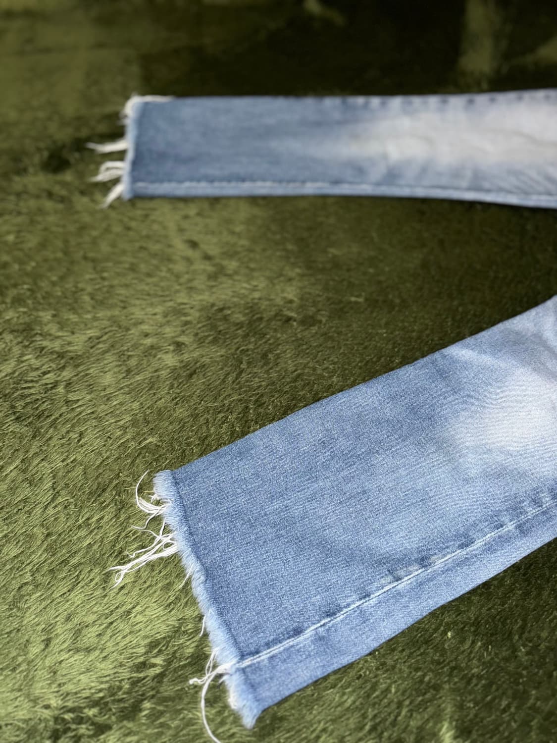 [28] 폴로 랄프로렌 재팬 컷 오프 빈티지 워싱 데님 팬츠 상품이미지7