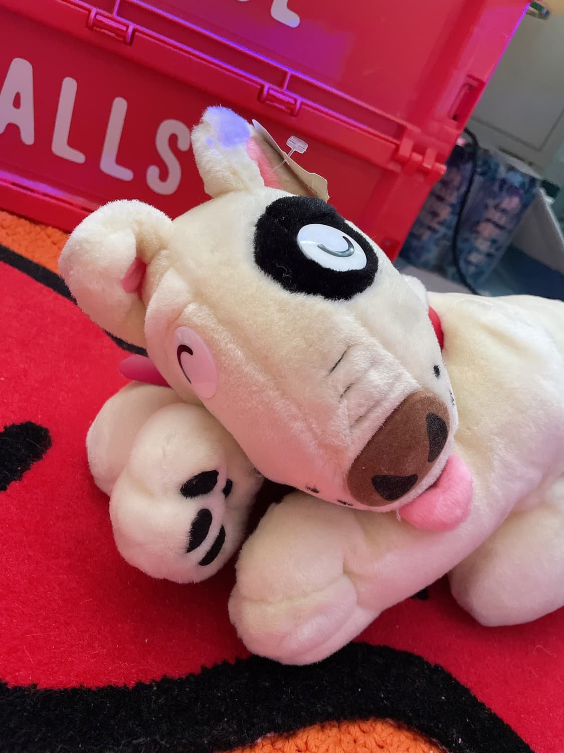 90s 빈티지 바우와우 불테리어 인형 상품이미지2