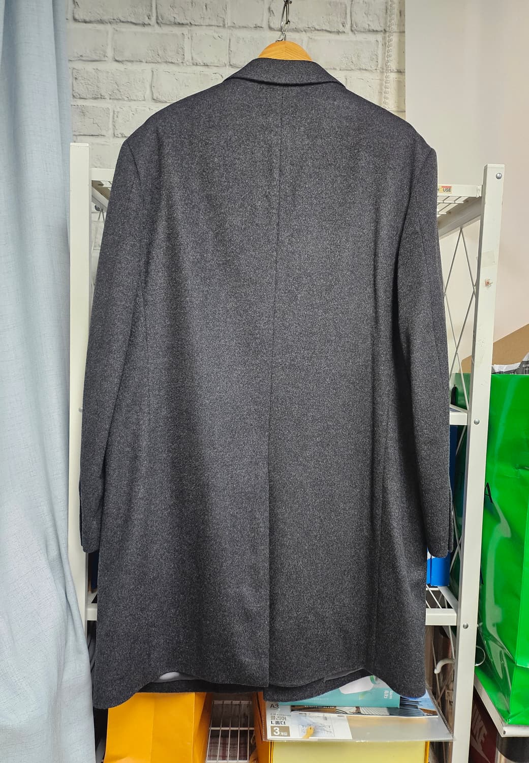 앤드지 남성코트 110 럭스 캐시미어 체스터 싱글코트 XD39 상품이미지3