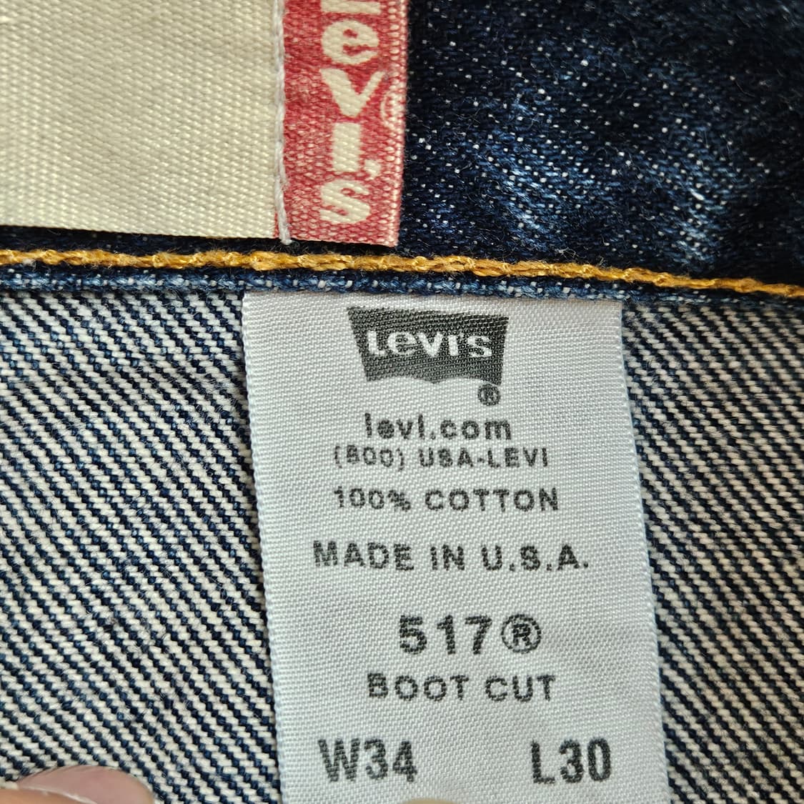 00s 리바이스 517 USA 상품이미지5