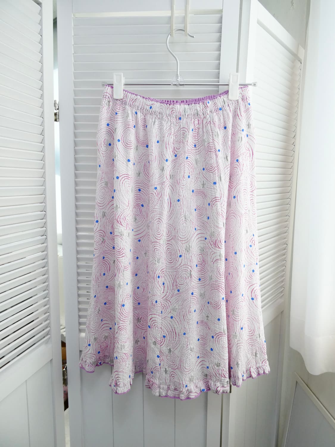 츠모리치사토 별패턴 스커트 상품이미지4