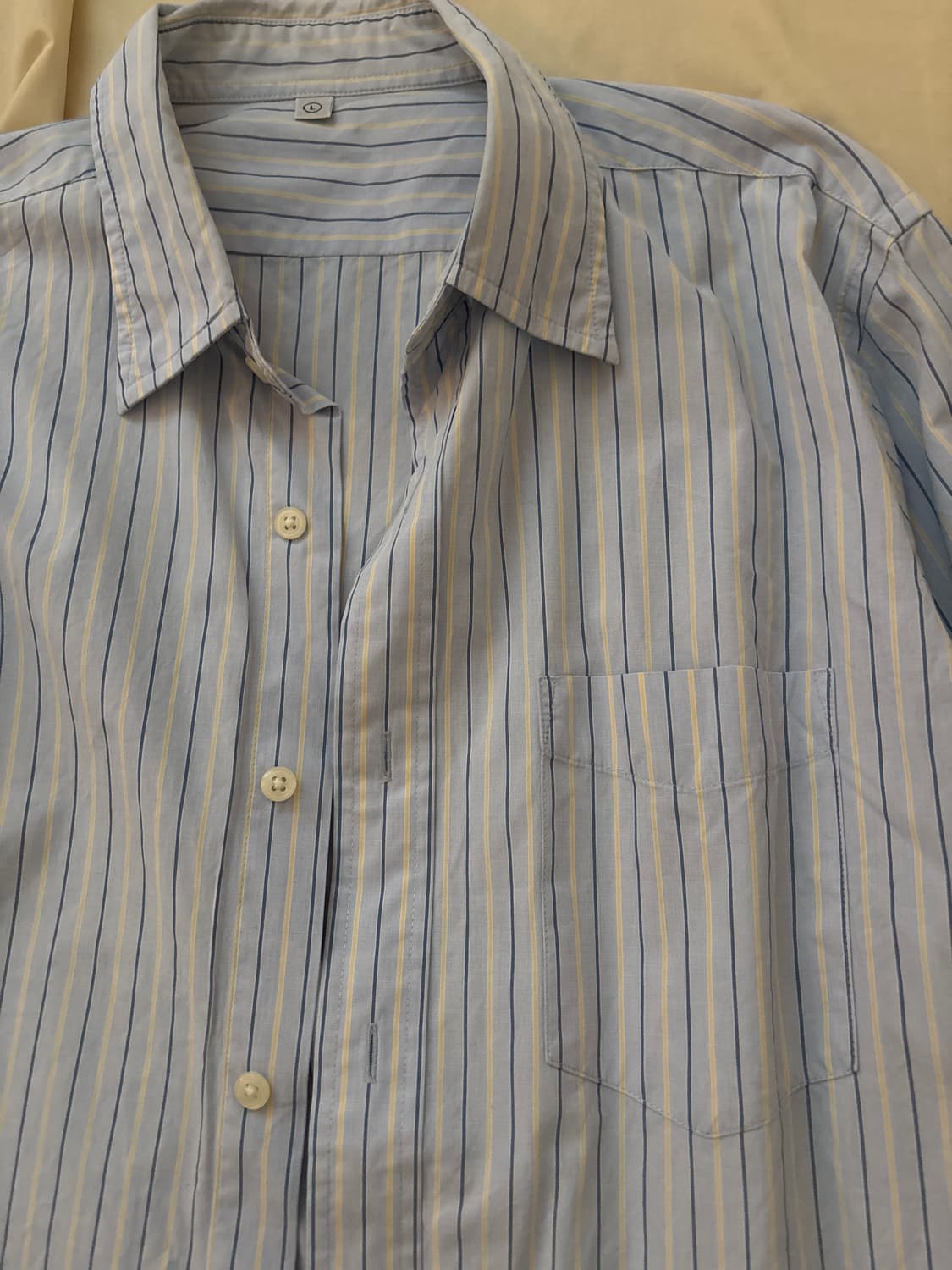 Blue stripe shirts 상품이미지2