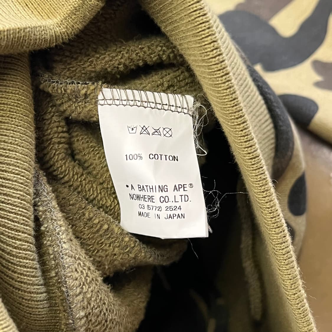 M 베이프 BAPE OG 00s 카모 바시티 자켓 상품이미지5