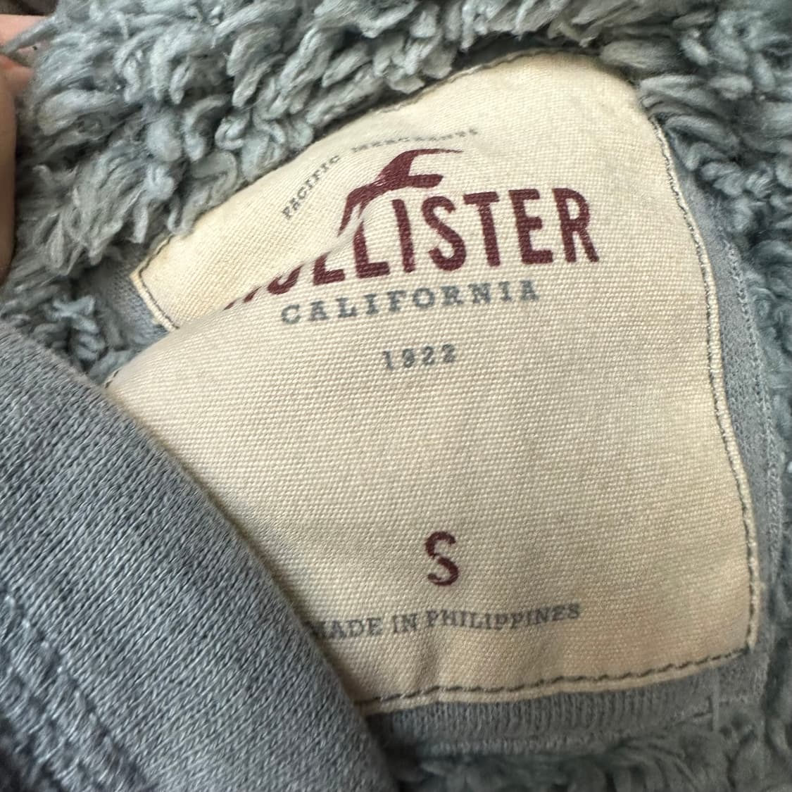 홀리스터 빈티지 글리터 그레이울프죠후드집업 S 상품이미지3