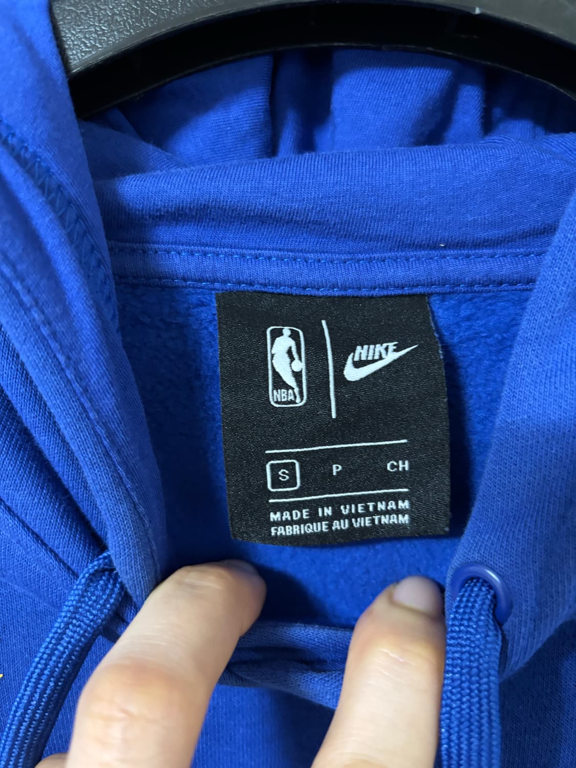 나이키 골든스테이트 워리어스 후드티 블루 상품이미지3