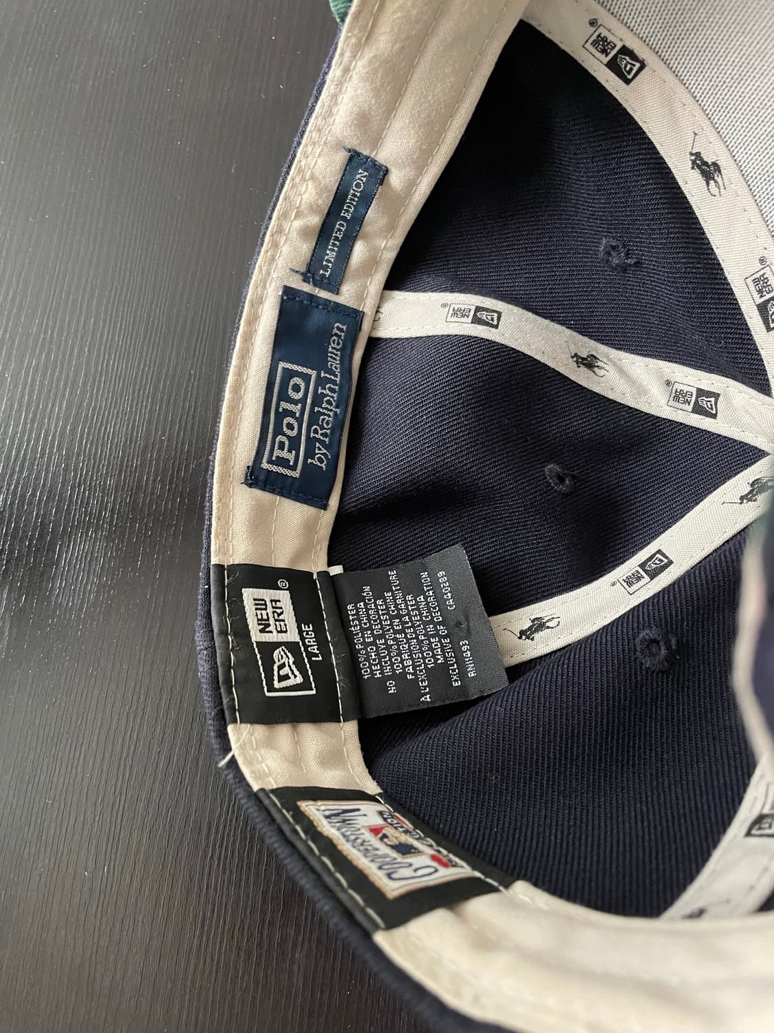 뉴에라 폴로 한정판 볼캡 네이비(L) 상품이미지3