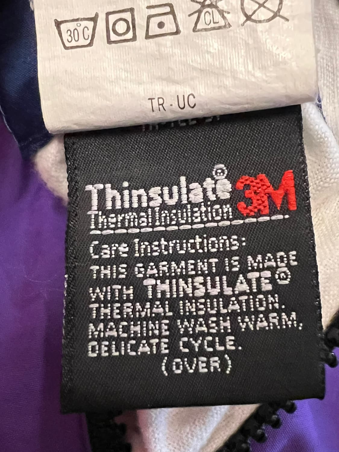 90's [L] 올드 울리치 경량 패딩 신슐레이트 리버시블 점퍼 상품이미지9