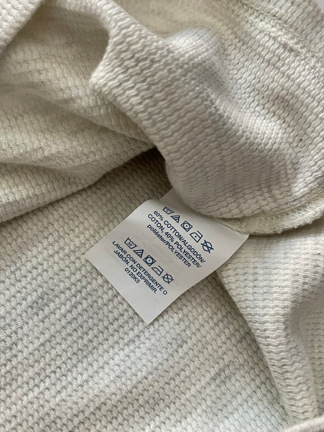 [L] 폴로 랄프로렌 폴로베어 와플 롱슬리브 긴팔 상품이미지5