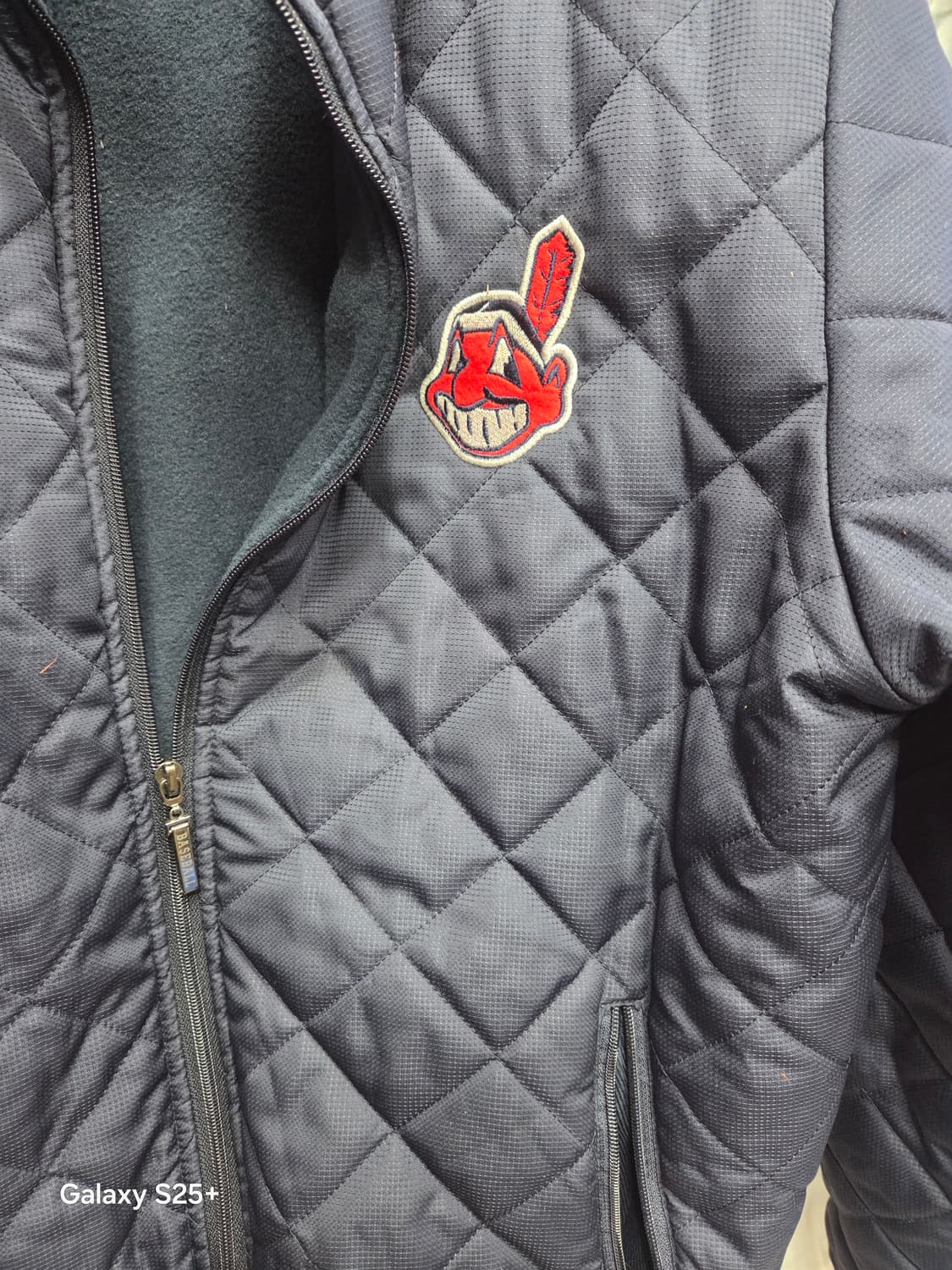 클리브랜스  인디언스  퀼팅 자켓 상품이미지3