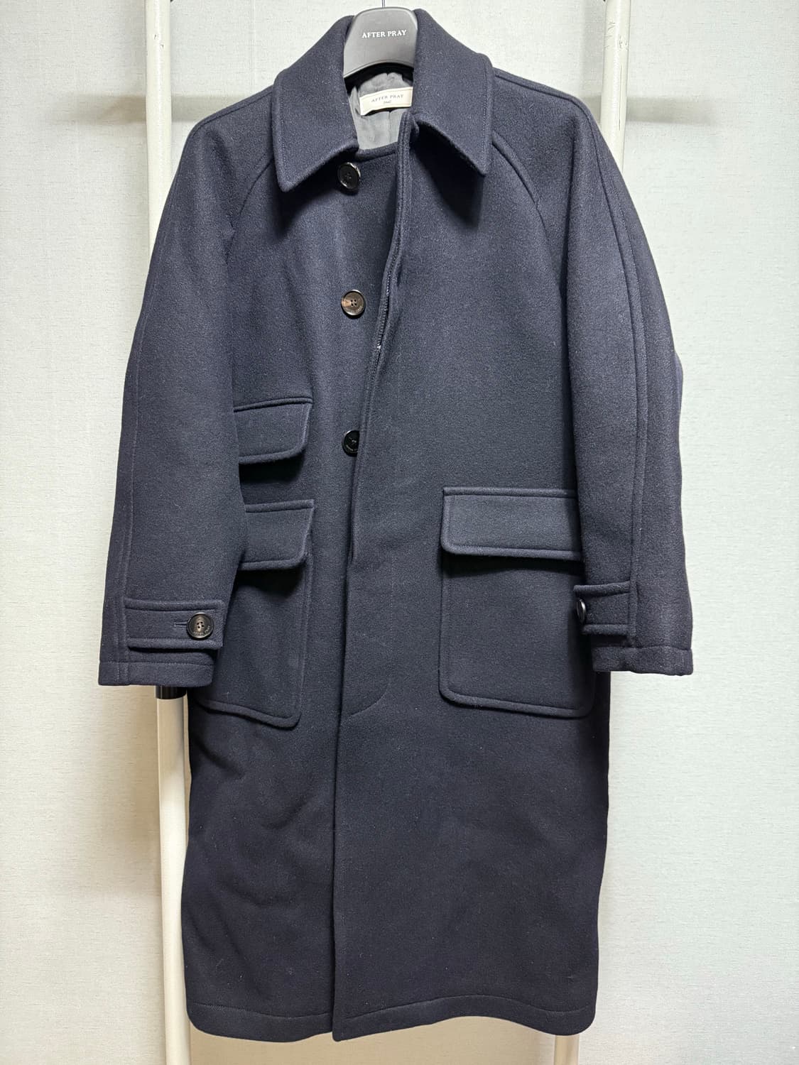 애프터프레이 투어리스트 발마칸 코트 (네이비) s 상품이미지3